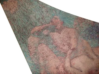 Allegoria del dramma - Triangolo del soffitto sopra il pubblico del Teatro Municipale di Rio de Janeiro